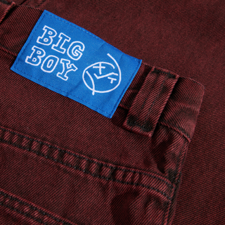 Polar Skate Co. - Big Boy Pants - Red Black (XXXS-XS)