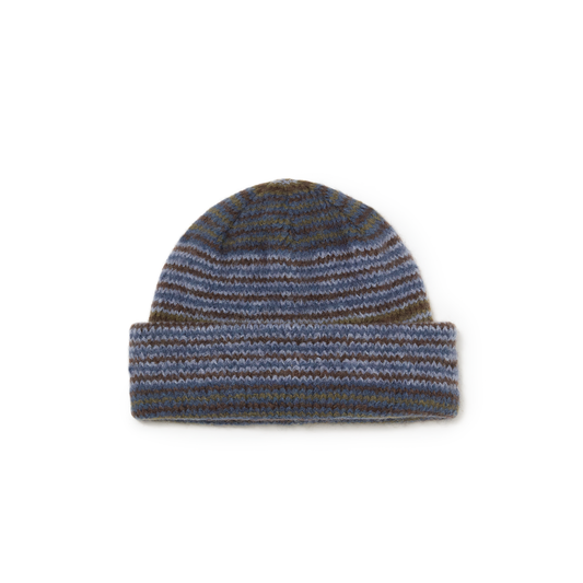 Polar Skate Co. - George Beanie - Blue Green Stripe