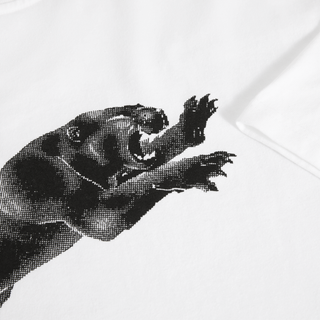 Polar Skate Co. - Tape And Panther Tee - White
