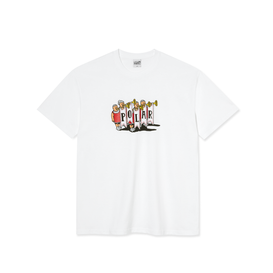 Polar Skate Co. - Tee | Trumpets - White