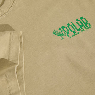 Polar Skate Co. - Tee | Anyone Out There - Sand