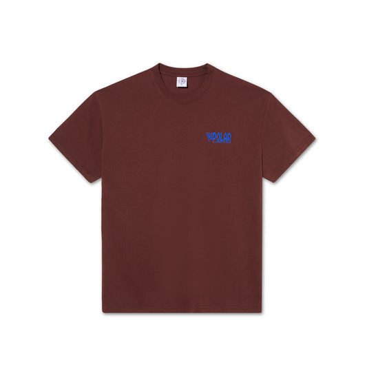 Polar Skate Co. - Tee | Anyone Out There - Wine