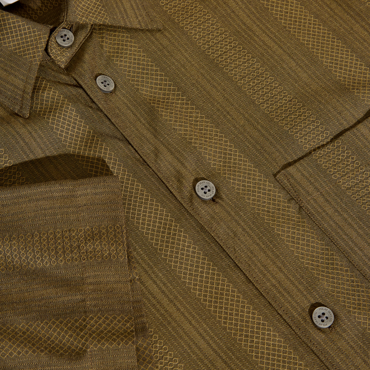 Polar Skate Co. - Tim Shirt - Golden Brown