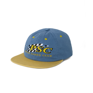 Polar Skate Co. Michael Cap | Polar Speed Club - Blue/Yellow
