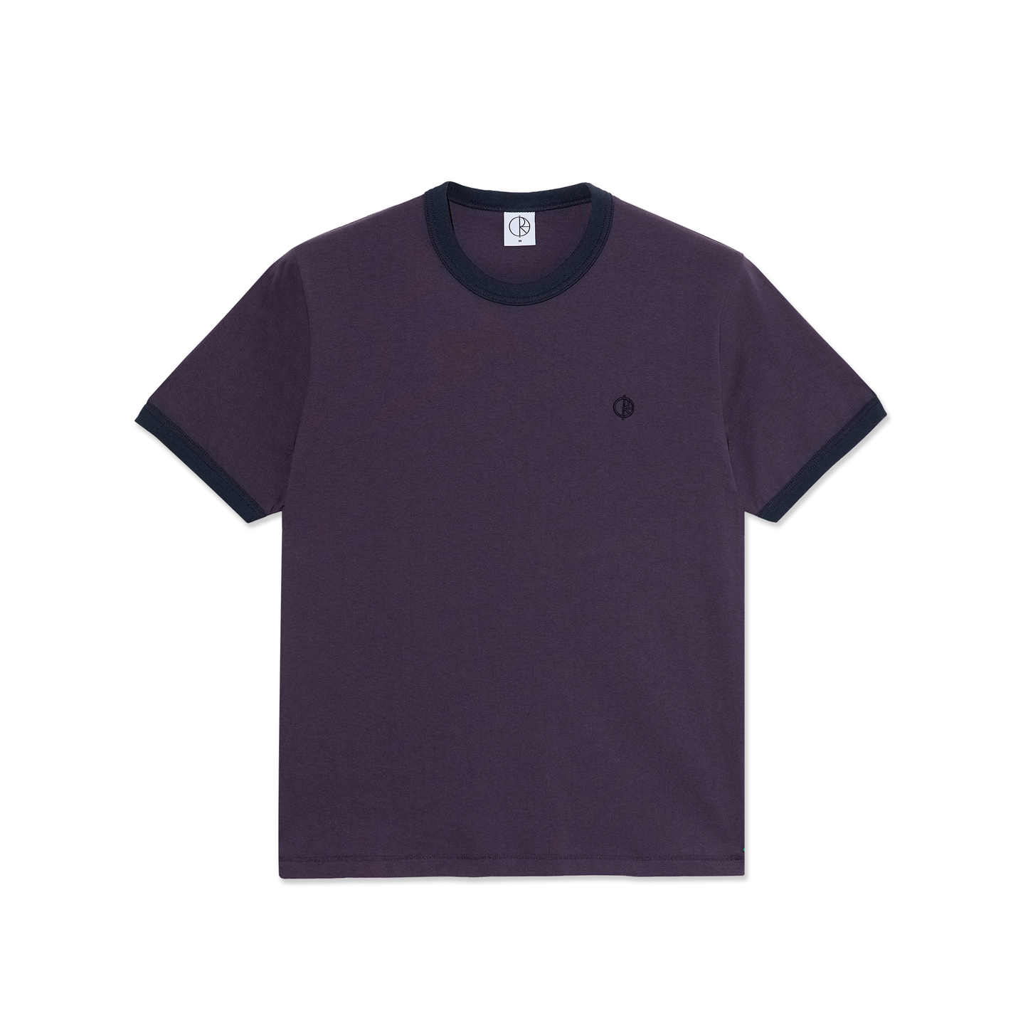 Polar Skate Co. Ringer Tee - Dark Violet/Navy
