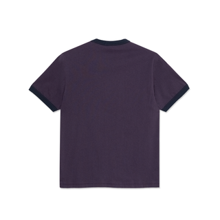 Polar Skate Co. Ringer Tee - Dark Violet/Navy