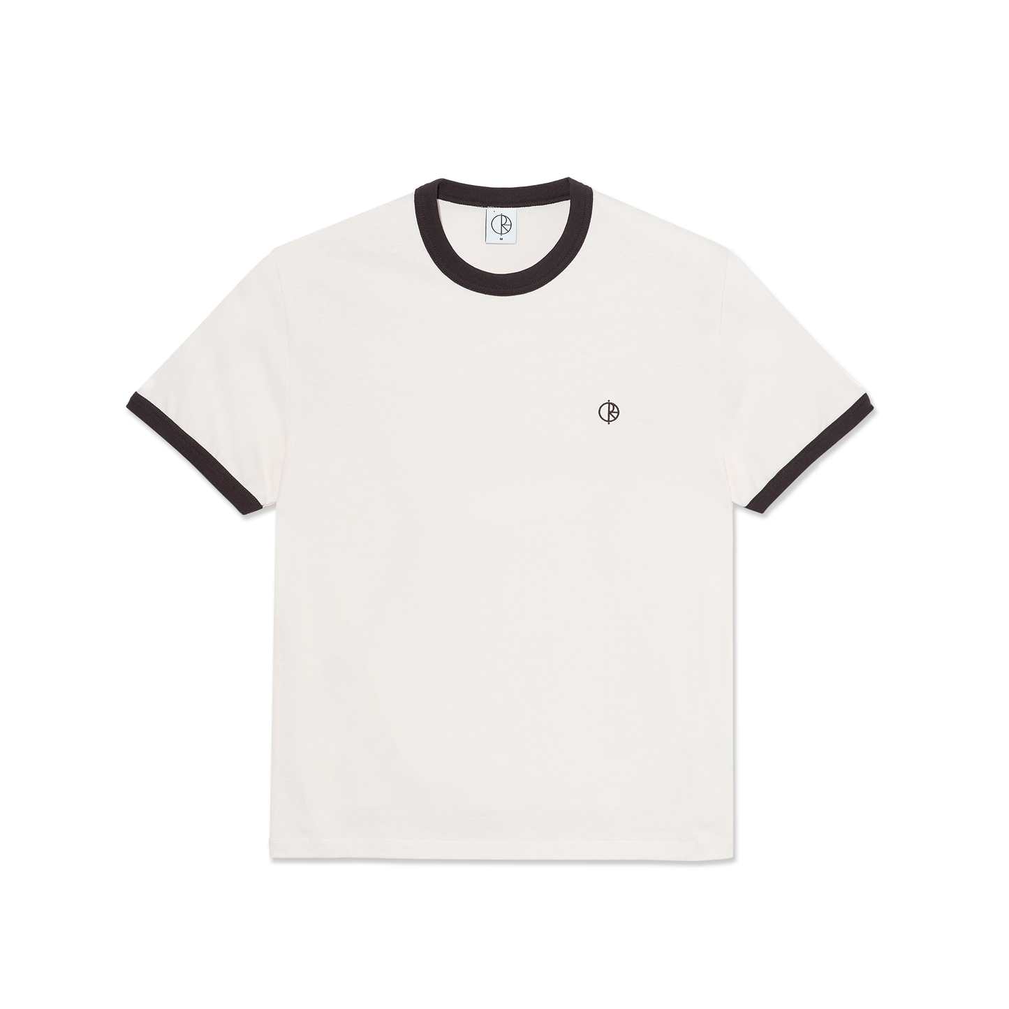 Polar Skate Co. Ringer Tee - Ivory/Chocolate