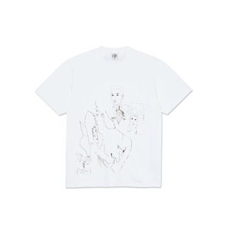 Polar Skate Co. Steve Tee | Rêve - White