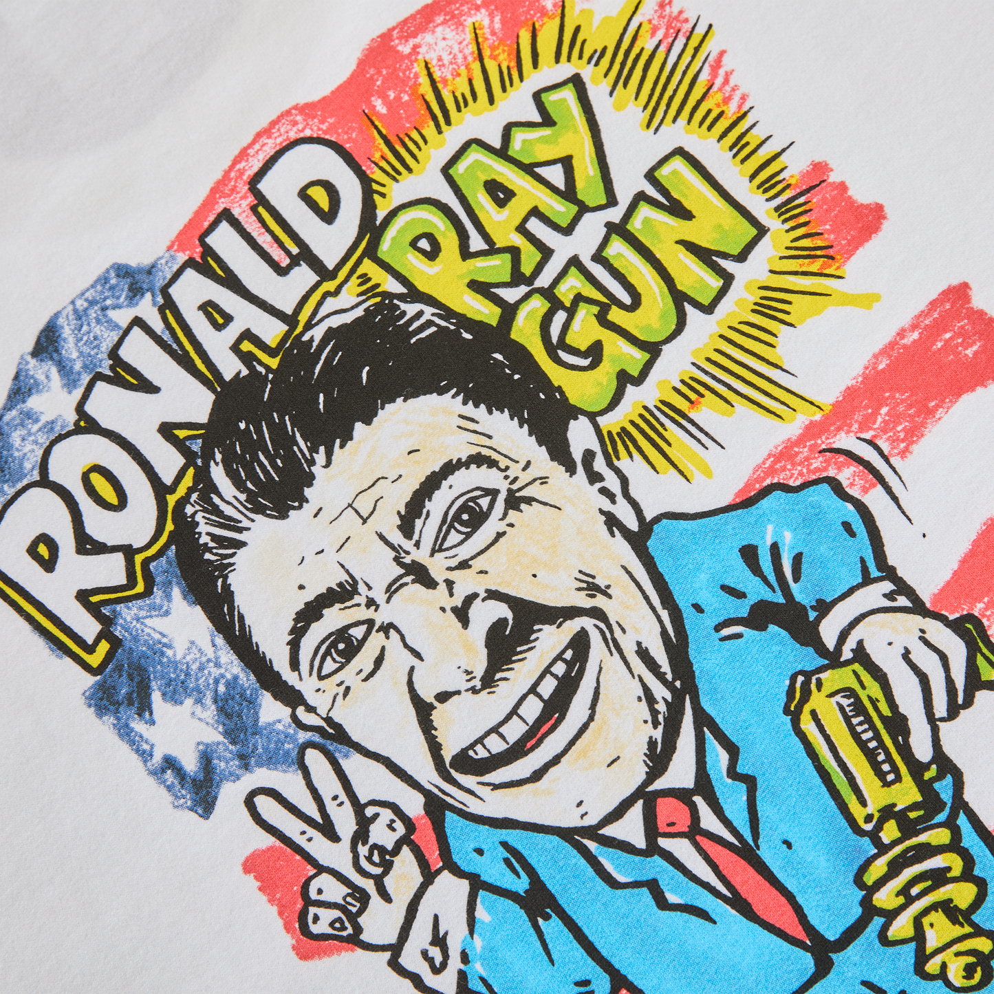 Polar Skate Co. Tee | Ray Gun - White