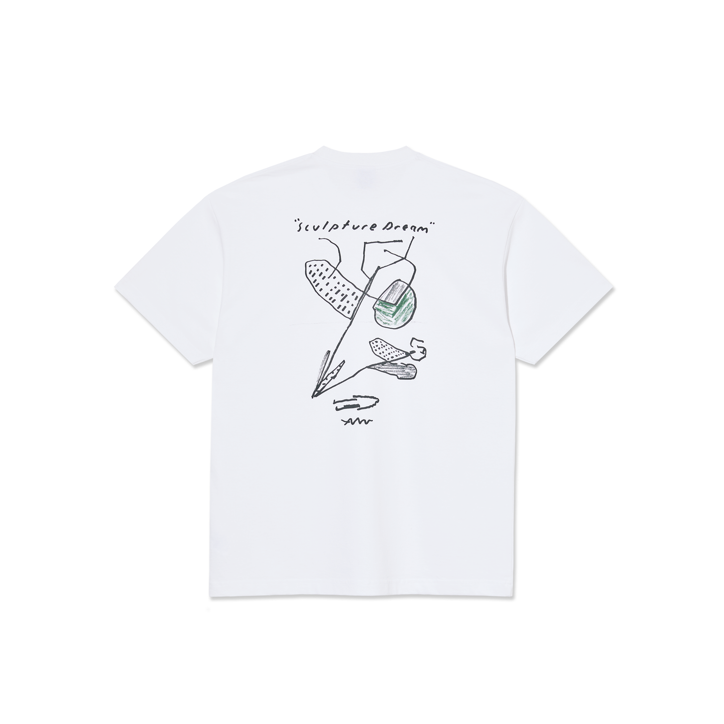 Polar Skate Co. Tee | Sculpture Dream - White