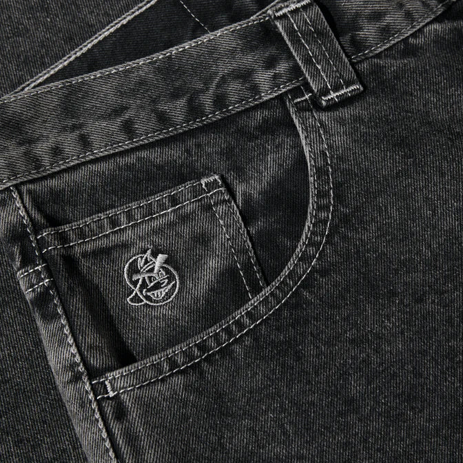 Polar Skate Co. - '93! Pants - Silver Black