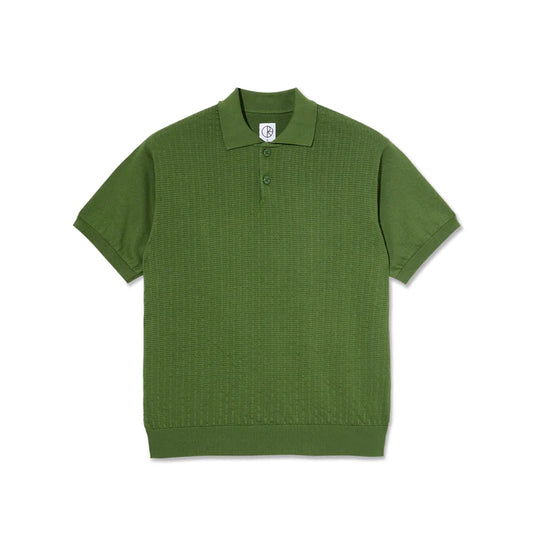 Polar Skate Co. - MILES POLO SHIRT - GARDEN GREEN