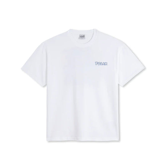 Polar Skate Co. - TEE | CRASH - WHITE