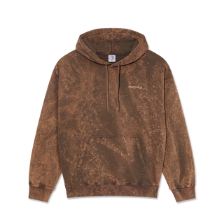 Polar Skate Co. - Acid Frank Hoodie | Surf Logo - Brown