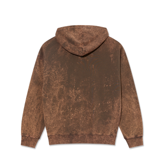 Polar Skate Co. - Acid Frank Hoodie | Surf Logo - Brown