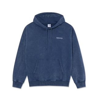 Polar Skate Co. - Acid Frank Hoodie | Surf Logo - Dark Blue