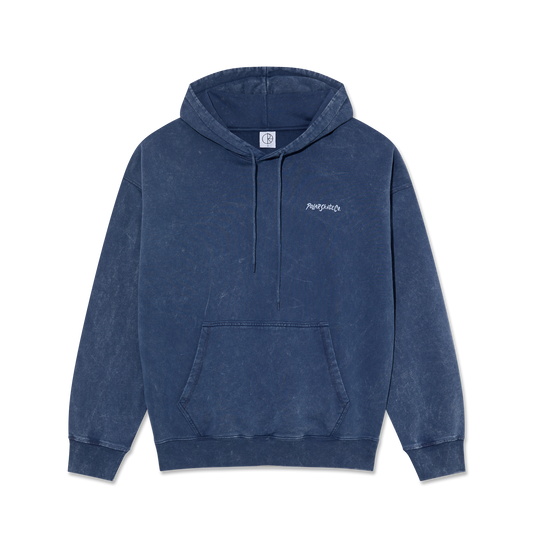 Polar Skate Co. - Acid Frank Hoodie | Surf Logo - Dark Blue