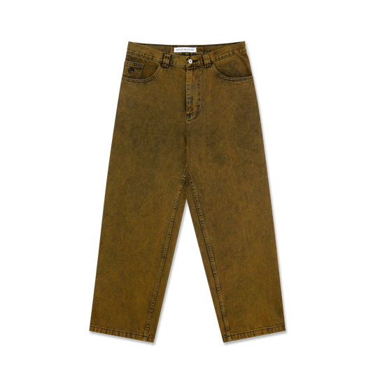 Polar Skate Co. - Big Boy Pants - Yellow Black