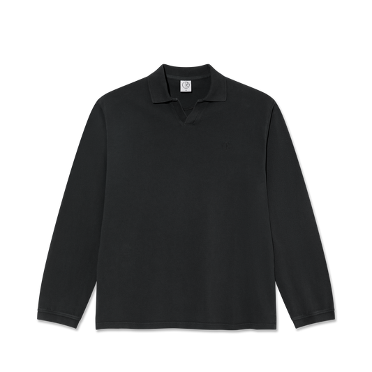 Polar Skate Co. - Serge Polo LS Shirt - Black