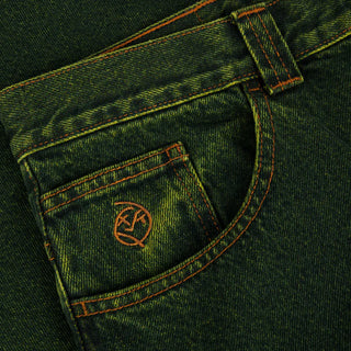 Polar Skate Co. - Big Boy Pants - Chartreuse / Blue