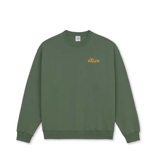 Polar Skate Co. - Dreams - Dave Crewneck - Jade Green