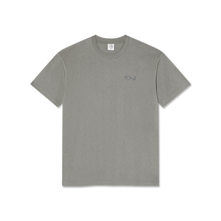 Polar Skate Co. - Contrast Tee | Stroke Logo - Grey