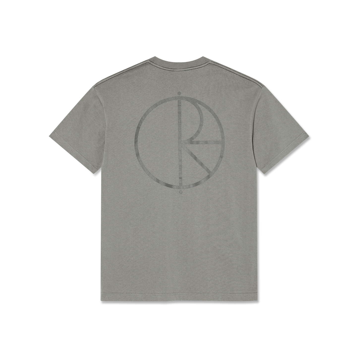 Polar Skate Co. - Contrast Tee | Stroke Logo - Grey