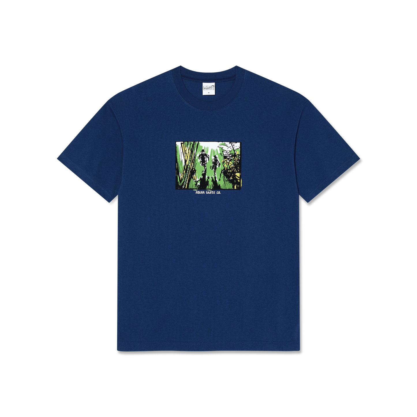 Polar Skate Co. - Tee | Running - Deep Royal Blue
