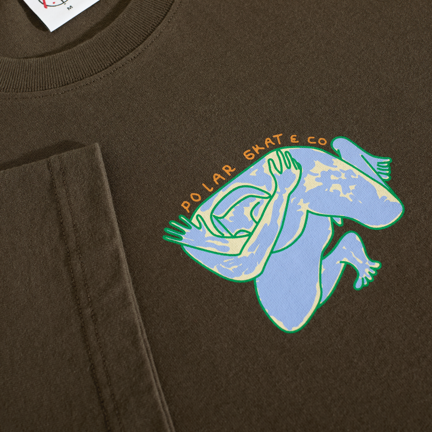 Polar Skate Co. - Tee | Shy Bow - Brown