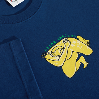 Polar Skate Co. - Tee | Shy Bow - Deep Royal Blue