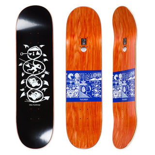 Polar Skate Co. - DECK | SHIN SANBONGI - THE SPIRAL OF LIFE - BLACK 8.75"