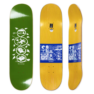 Polar Skate Co. - Shin Sanbongi - The Spiral Of Life (Olive) 8.125" Deck