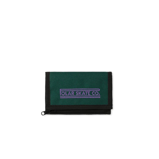 Polar Skate Co. - Key Wallet - Stretch Logo - Dark Green