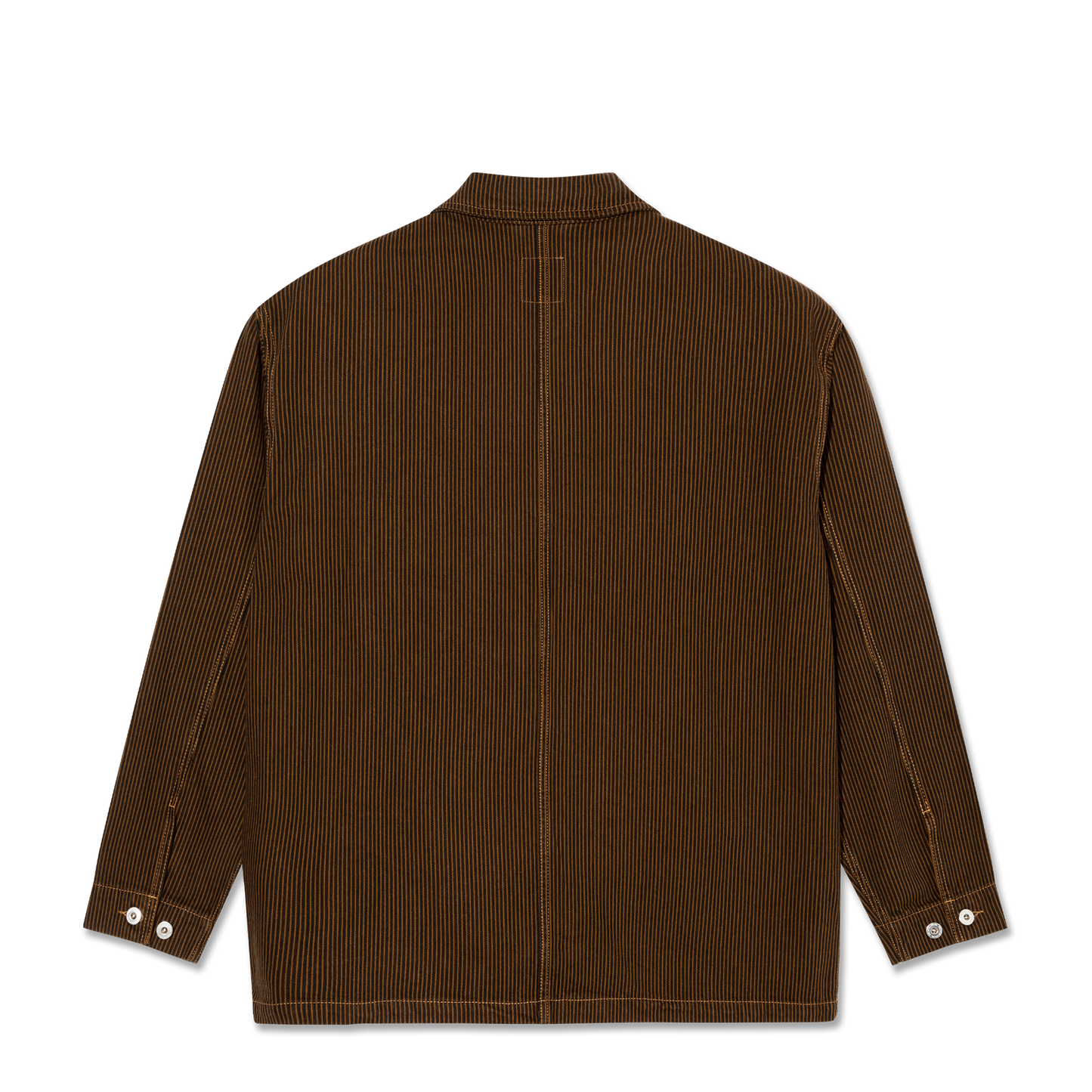 Polar Skate Co. - Ezra Jacket - Hickory Stripe (Rust)