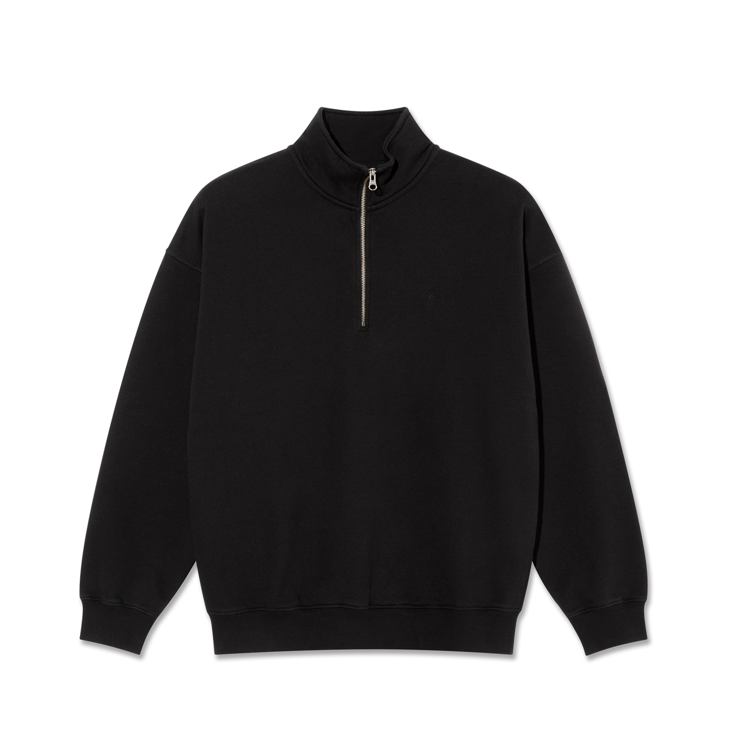 Polar Skate Co. - Frankie Half Zip Sweater - Black