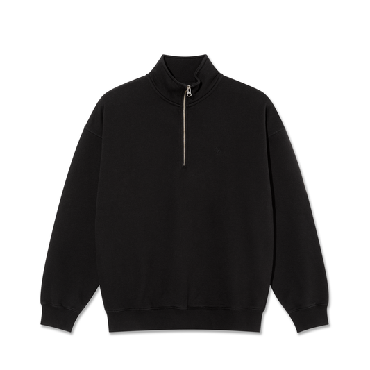 Polar Skate Co. - Frankie Half Zip Sweater - Black