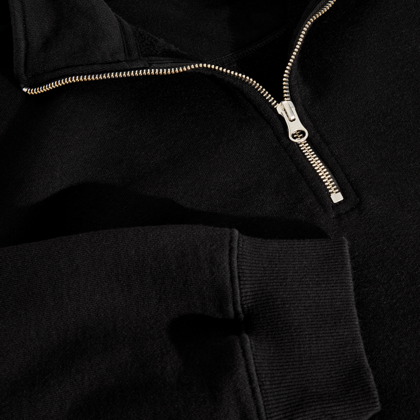 Polar Skate Co. - Frankie Half Zip Sweater - Black