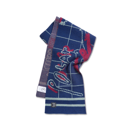 Polar Skate Co - Team Scarf | Clubb Inc - Navy