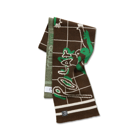 Polar Skate Co - Team Scarf | Clubb Inc - Brown