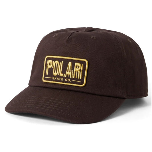 Polar Skate Co. - Earthquake Patch Cap - Brown