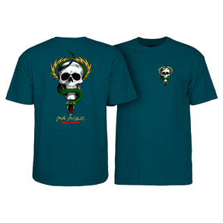 Powell Peralta - McGill Skull & Snake T-Shirt Teal