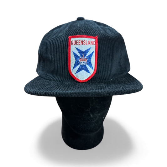 Parliament Queensland Vintage Patch - Cord Hat (Queensland X Crown)