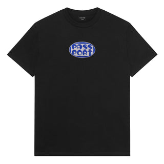 Pass~Port - Rounded T-Shirt Black