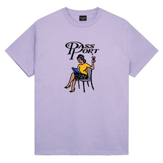 Pass~Port - Minimal Output T-Shirt Lavendar