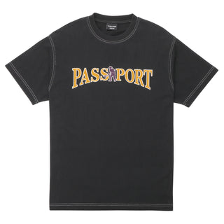 Pass~Port - Official Contrast T-Shirt Washed Black