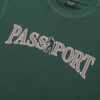 Pass~Port - Official Contrast T-Shirt Washed Forest Green
