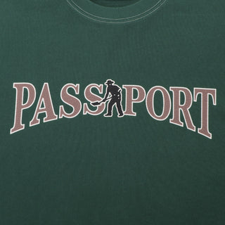Pass~Port - Official Contrast T-Shirt Washed Forest Green