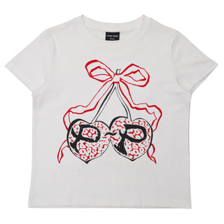 Pass~Port - Cherries T-Shirt White