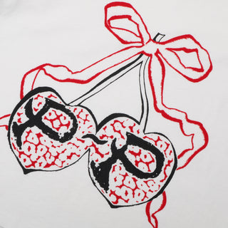 Pass~Port - Cherries T-Shirt White