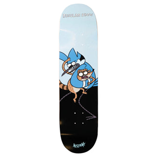 Welcome x REGULAR SHOW - Fight on Popsicle - Black/Prism Foil - 8.25"